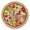 Pizza color picture