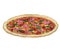 Pizza. culinary ingredient. dish product. restaurant menu and cafe.