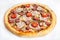 Pizza, different kinds of pizzas to the menu of restaurant and pizzeria