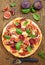 Pizza with figs,