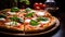 pizza gourmet italian food close