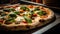 pizza homemade italian food photo