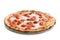 Pizza Margherita with Cured Ham and Cherry Tomatoes â€“ Authentic Italian Food