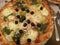 Pizza Pesto.Italian Cuisine