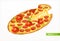 Pizza Realistic Design Concept