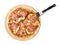 Pizza salami and pepperoncini