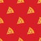 Pizza seamless pattern texture bacground