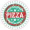 Pizza service stamp,