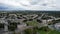 Plac Centralny Nowa Huta, KrakÃ³w, Poland, Europe, aerial 4k video panorama by drone
