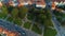 Plac Kobzdeja Square Old Town Gdansk Stare Miasto Aerial View Poland