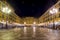 Placa Major square at night, Palma, Mallorca, Spain