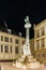 Place d\'armes in the night, Luxembourg