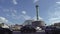 Place de la Bastille and Bastille opera in Paris