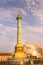 Place de la Bastille and the and Opera Bastille, Paris