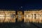 Place de la Bourse in the city of Bordeaux, France