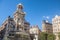 Place des Jacobins Square in Lyon with its iconic fountain from the 19th century.