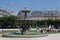 Place des Vosges Fountain Paris France