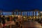 Place du Capitole at night in Toulouse, France.