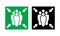 place evacuation, Fire Assembly, Meeting, gathering, Assembly Point Signage Design green sign, vector isolated