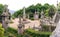 Place in front of a church in Lamego, Portugal