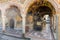 Place for installation of candles in the Troyan Monastery, Bulgaria