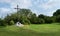 The place of mass grave in the former German concentration camp Plaszow, Poland