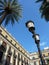 Place Reial in Barcelona, Spain