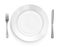 Place Setting with Plate, Knife & Fork
