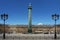 The Place Vendome Column in Paris