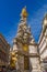 Plague Column, a Baroque memorial for the Great Plague in Vienna, Austria