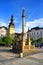 Plague column and Former town hall, Ostrava, Czech Republic