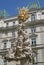 Plague Column Holy Trinity column located on the Graben street in Vienna