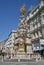 Plague Column Holy Trinity column located on the Graben street in Vienna