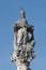 Plague column in Koszeg, Hungary.