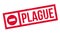 Plague rubber stamp