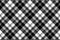 Plaid black white tartan classic seamless pattern