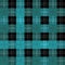 Plaid check patten. Checkered fabric print in shades of blue, indigo, violet and white. Seamless vector texture.