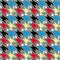 Plaid checkered,dog tooth pattern. colorful Hounds-tooth seamless. Classical English background Glen plaid Glenurquhart check for