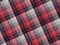 Plaid fabric texture