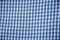 Plaid material. pattern fabric texture square blue.