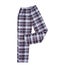 Plaid pajama pants isolated - sleepwear close up