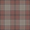 Plaid pattern in beige, coral pink, grey. Tartan textured seamless check background for duvet cover, blanket, throw.