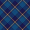 Plaid pattern in blue and yellow. Tartan woven pixel texture for skirt, blanket, throw, duvet cover.