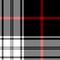 Plaid pattern classic in black red white. Herringbone textured seamless simple large tartan check graphic for flannel shirt.