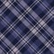 Plaid pattern in dark purple. Seamless asymmetric large herringbone tartan check vector for flannel shirt, blanket, duvet cover.