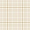 Plaid pattern glen in soft beige and white. Seamless light tweed check houndstooth textured tartan background vector for jacket.