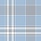 Plaid pattern large seamless in blue, grey, white. Seamless tartan check background graphic vector for blanket, poncho, throw.