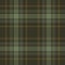 Plaid pattern ombre in brown and olive green. Tartan check vector graphic texture for autumn winter menswear flannel shirt.