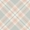 Plaid pattern tartan seamless for scarf design. Soft grey, pink, beige large ombre check graphic for scarf, poncho, blanket, duvet