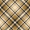 Plaid pattern vector in gold and black. Herringbone seamless check plaid graphic for tablecloth, blanket, throw, duvet cover.